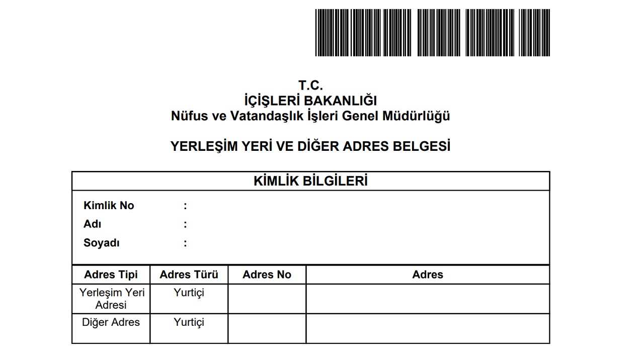 ADRES KAYDI